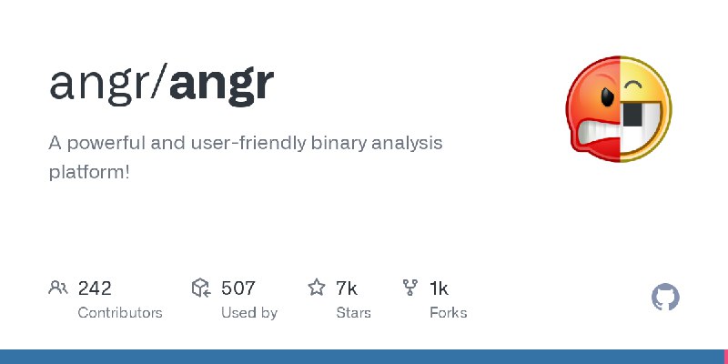 GitHub - angr/angr: A powerful and user-friendly binary analysis platform!