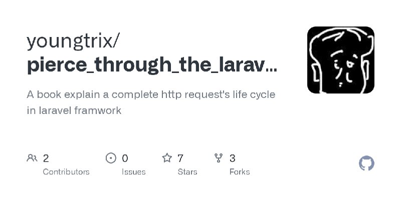 GitHub - youngtrix/pierce_through_the_laravel: A book explain a complete http request's life cycle in laravel framwork