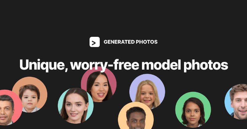 Generated Photos | Unique, worry-free model photos