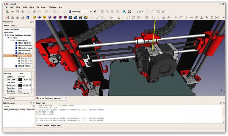 一款开源的 3D #建模 #工具 FreeCAD（官网入口）可用于构建任意真实世界物件，组件丰富，操作便捷，应用广泛，可以让你更好地创建高质量的工程图