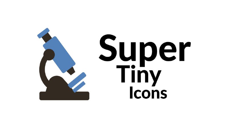 #GitHub情报 #Logo🎗 SuperTinyIcons