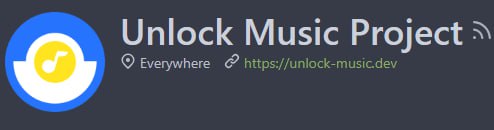 Unlock Music #开源项目推荐「Unlock Music」是一个用于移除已购音乐的加密保护的开源工具