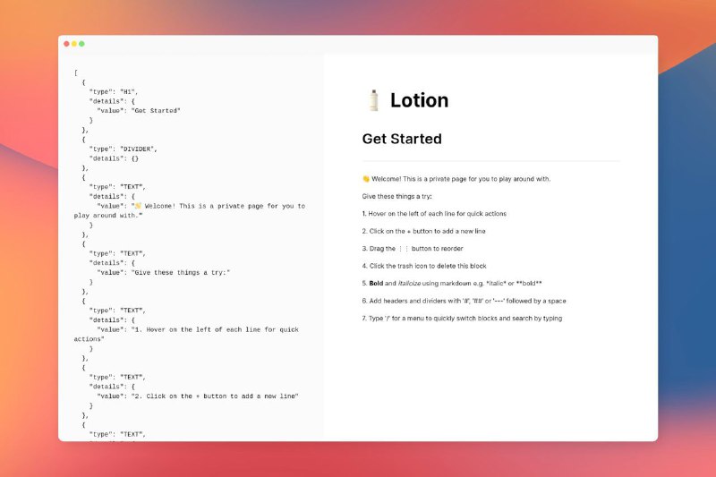 #GitHub情报 #Notion🧴 Lotion