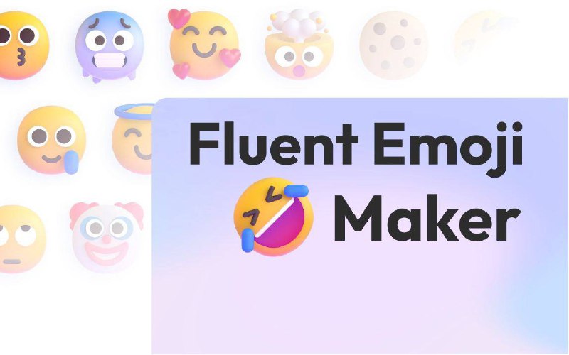 #GitHub情报 #Emoji #Web😄 Fluent Emoji Maker