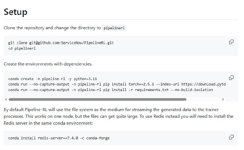 PipelineRL：一个可扩展的异步强化学习实现，能够在运行中更新权重，最大化GPU利用率，同时尽可能保持策略更新的实时性