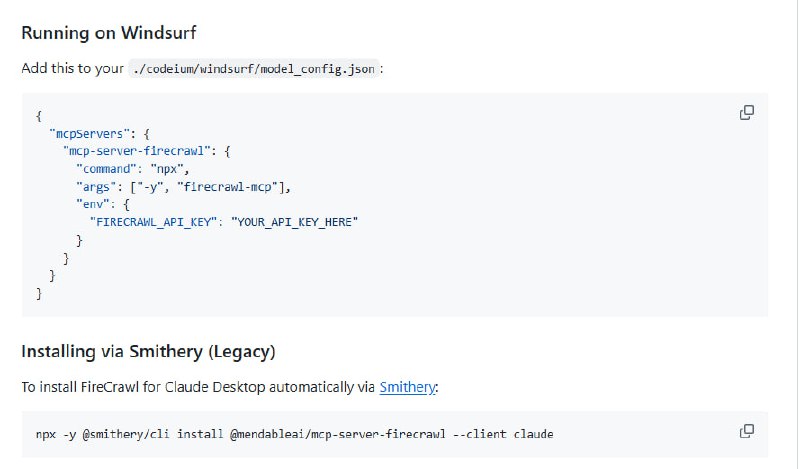为Cursor、Claude等LLM客户端提供强大的网页爬取能力，让数据获取变得轻松高效