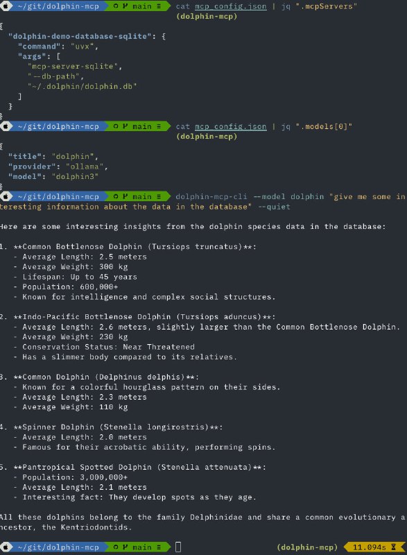一个灵活的Python库和CLI工具，用于通过自然语言与MCP服务器交互，支持多种LLM模型