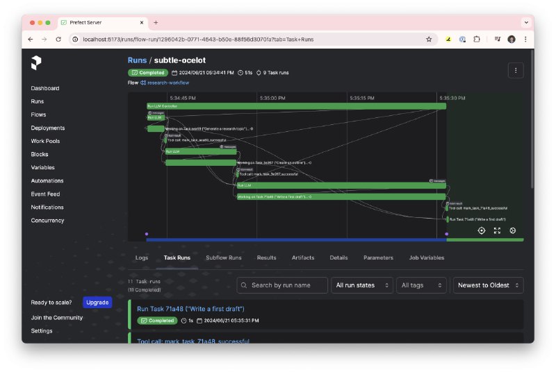 构建Agent型AI工作流的Python框架，提供结构化、面向开发者的工作流定义方式，将工作分配给大型语言模型（LLM），同时不牺牲控制或透明度ControlFlow | #框架构建Agent型AI工作流的Python框架，提供结构化、面向开发者的工作流定义方式，将工作分配给大型语言模型（LLM），同时不牺牲控制或透明度ControlFlow | #框架