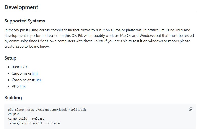 Process Interactive Kill（pik）：一款基于 Rust 的命令行交互式进程搜索与终止工具，兼具灵活性与高效性，适合开发者和系统管理员精细化管理进程