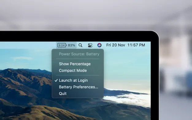 Battery Life Indicator是一款针对 MacBook电池管理功能的增强应用