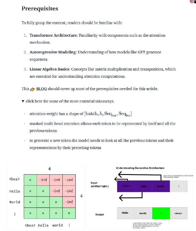KV 缓存详解：提升 Transformer 推理效率的关键技术  • 解决重复计算瓶颈，显著加速文本生成过程