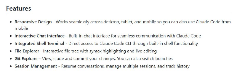 ClaudeCodeUI：为Claude Code打造的桌面和移动界面，让AI辅助编程更便捷