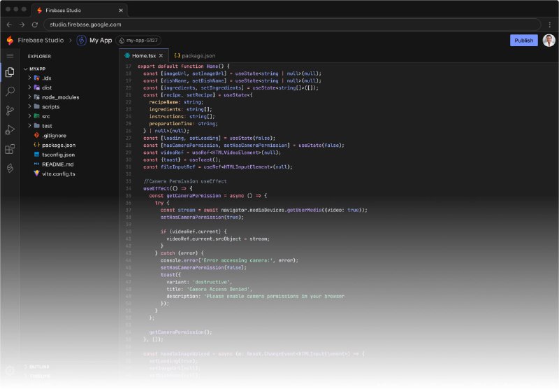 Firebase Studio：用自然语言构建、修改和部署应用程序的全栈开发平台