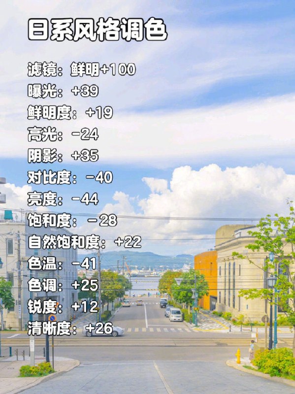 iPhone万能调色公式iPhone万能调色公式