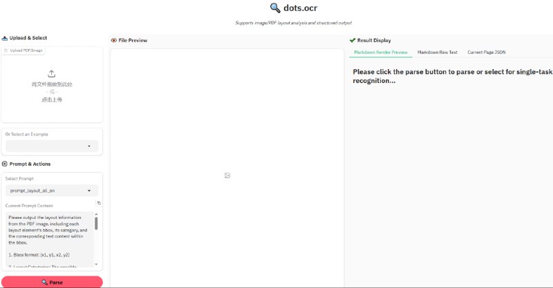 dots.ocr：3B参数级多语言OCR与文档解析SOTA模型，支持100+语言，商业可用• 单一端到端模型实现文档布局检测与内容识别，涵盖文本、表格（HTML格式）、公式（LaTeX格式）等，输出结构化Markdown，保持原文顺序• 基于紧凑1.7B LLM架构，性能超越Mistral OCR等同类模型，尤其在多语种和复杂版式解析表现优异• 统一架构简化传统多模型流水线，任务切换仅需调整输入prompt，支持vLLM高效部署推理• 支持PDF及图片解析，提供丰富示例与演示（表格、公式、多语种、阅读顺序、定位OCR）• 目前对复杂表格与公式的精度仍有提升空间，未来计划扩展图像内容解析及更高吞吐量能力体验地址 | 在线演示
