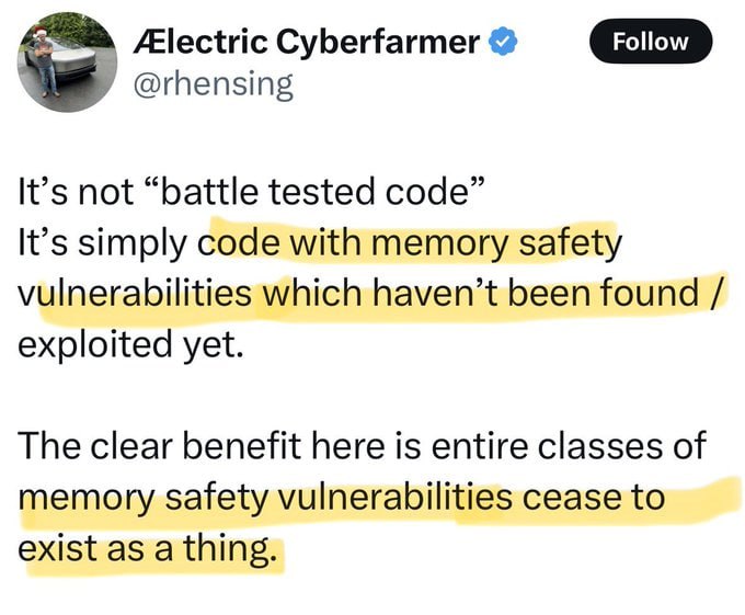 微软的“2030清零计划”：一场关于Rust与AI的软件工程豪赌 | 帖子微软杰出工程师 Galen Hunt 近日发布的一则招聘启事，在技术圈掀起了轩然大波