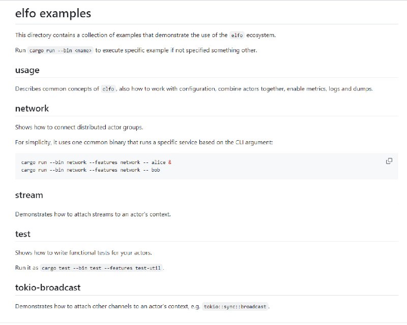 Elfo：下一代Rust异步分布式Actor系统，提供高效的消息传递和系统扩展性，适用于高性能并发应用开发