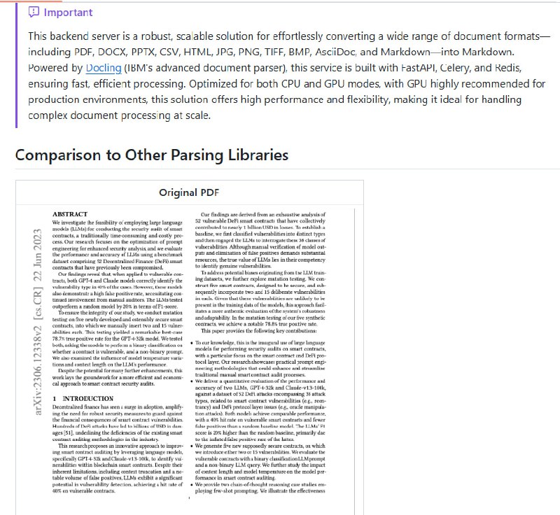 docling-api：高效、可扩展的文档转换后端服务器，轻松将多种文档格式（PDF、DOCX、PPTX、HTML、图片等）转换为Markdown