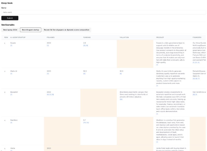 DeepSeek：基于LLM的检索引擎