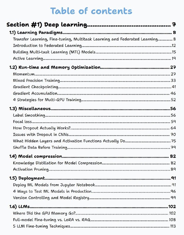 《Daily Dose of Data Science archive》 | #电子书本书是由Avi Chawla编写的一份数据科学和机器学习领域的免费资源