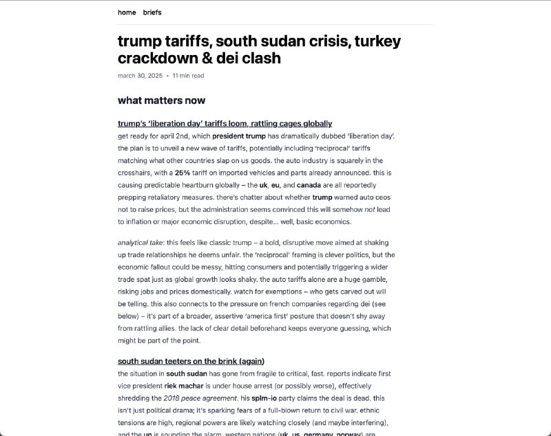 Meridian：你的专属情报机构，用AI帮你筛选全球新闻，每天只需几分钟就能掌握关键信息