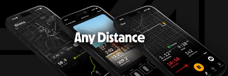 any-distance-ios：2023年苹果设计奖获奖项目，为运动爱好者提供一站式活动追踪与可视化体验
