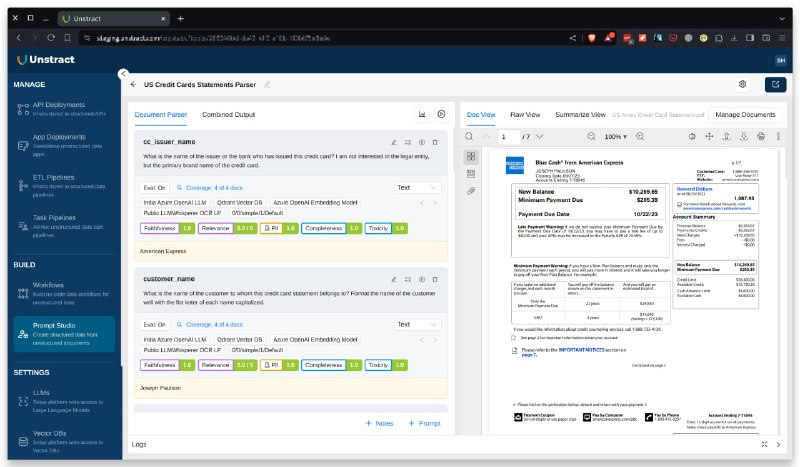 Unstract：无需编码的LLM平台，用于启动API和ETL管道，结构化非结构化文档，实现机器到机器自动化