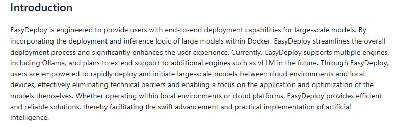 EasyDeploy：一站式大规模模型部署利器，让模型部署变得轻松又高效
