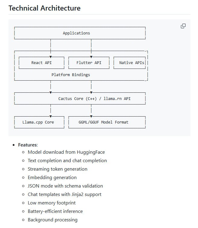 Cactus：让移动设备和可穿戴设备轻松运行AI模型的框架
