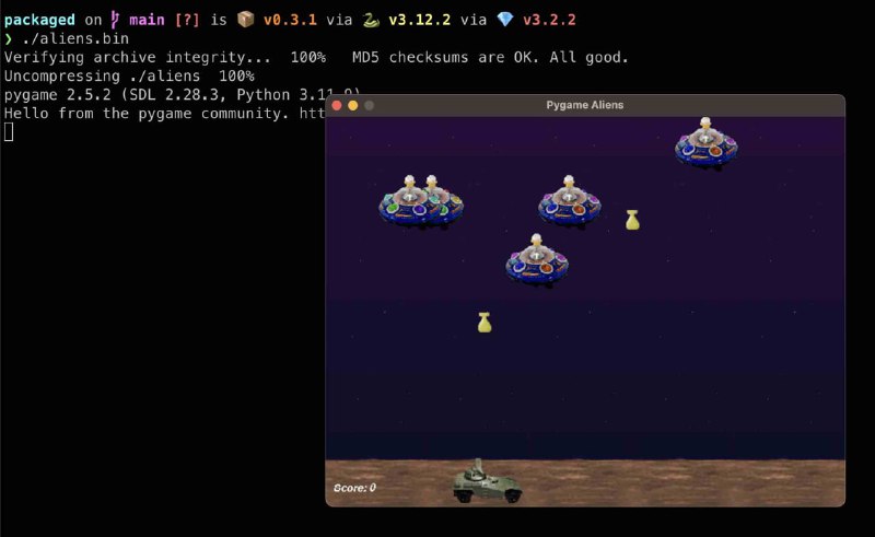Python应用程序打包工具：简化Python项目打包流程，一键生成可独立运行的程序包，无需安装Python环境即可在其他机器上运行