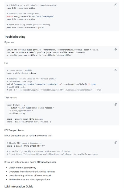 YAMS：面向LLM与应用的高效持久记忆系统，结合内容寻址存储与智能搜索，助力构建可持续演进的知识库