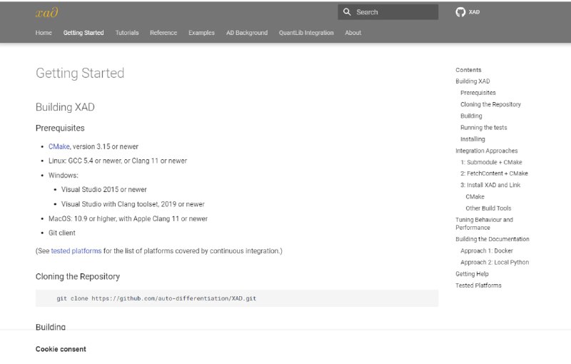 XAD：全面的C++自动微分库，旨在为任意规模的生产代码提供易用性和高性能