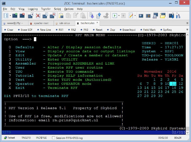 ZOC Terminal 是一款专业的 #Linux 终端 #模拟器 和 Telenet 客户端，支持 Windows 和 macOS 双平台