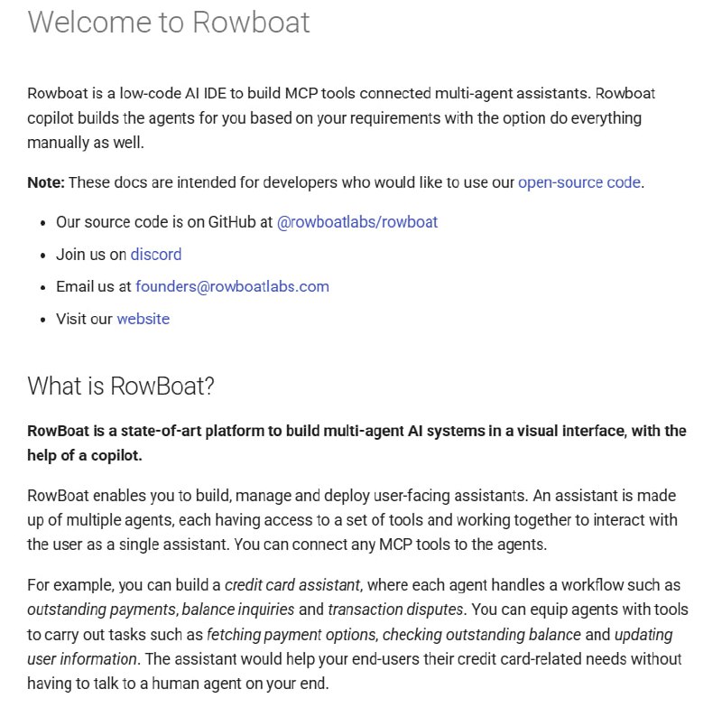Rowboat：AI驱动的多Agent构建器，让复杂工作流的开发变得轻而易举