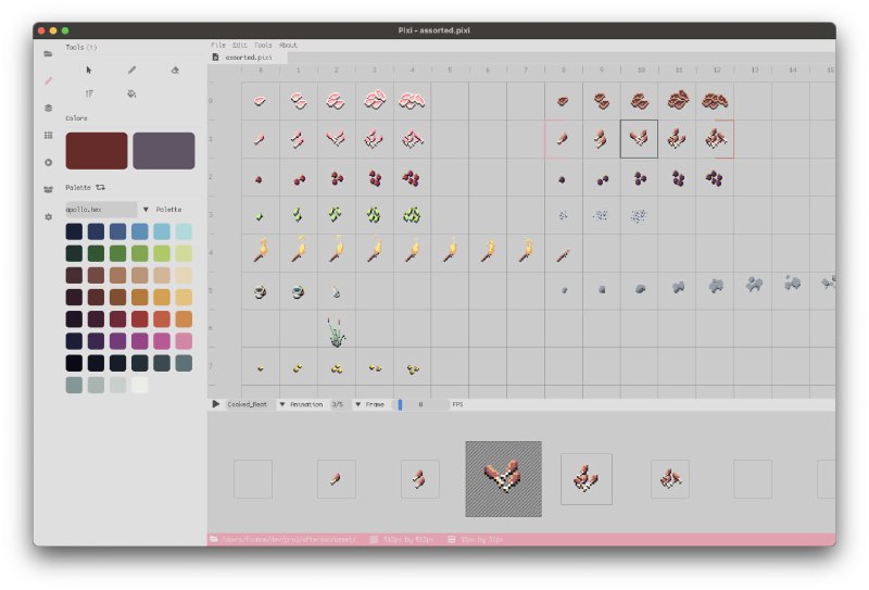 用 Zig 语言编写的跨平台开源像素艺术编辑器和动画编辑器pixi | #编辑器用 Zig 语言编写的跨平台开源像素艺术编辑器和动画编辑器pixi | #编辑器