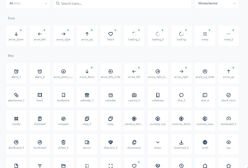 MingCute Icon：带动效的图标库 | #图标共 111 个图标，图标本身带动效，支持网页、安卓、iOS，可在 After Effects、Lottie 二次编辑