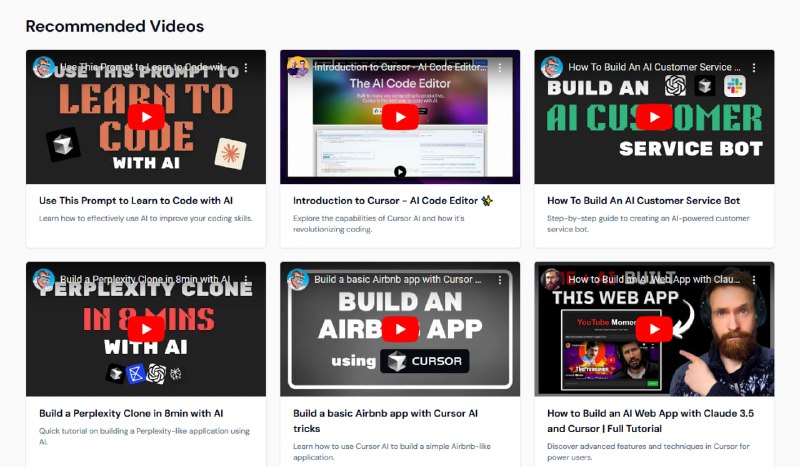 Cursor 101：Cursor 教程和 AI 编程资源中心