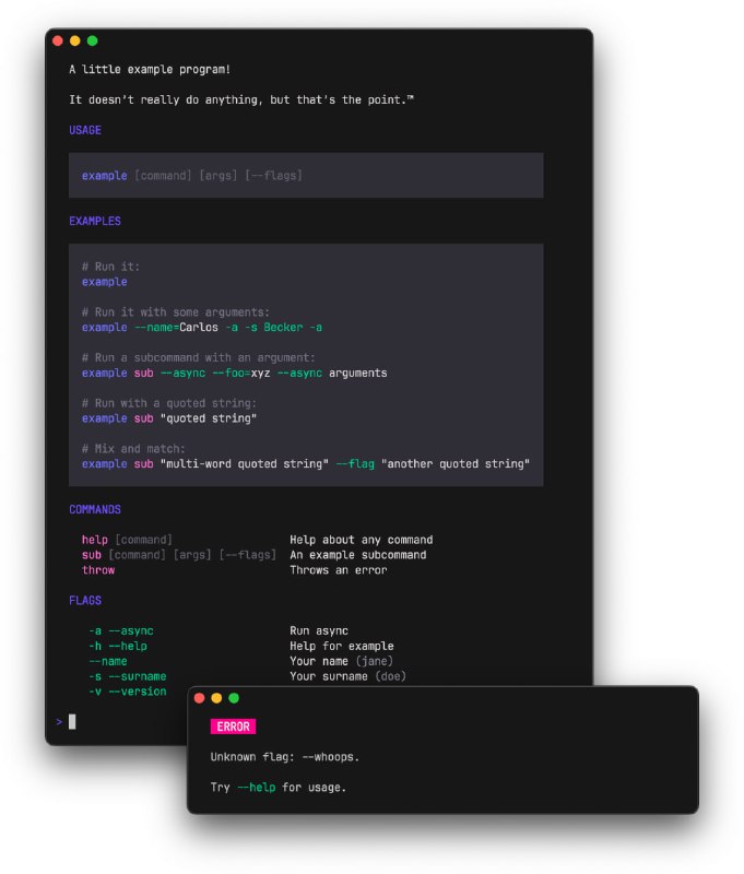 fang：为CLI开发提供一站式解决方案，让命令行应用开发变得轻松又优雅