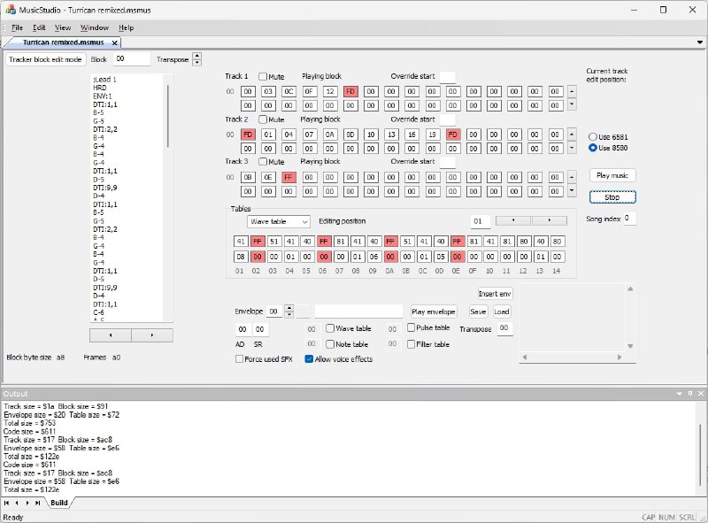 基于Windows的C64 SID音乐创作编辑器Music Studio | #编辑器 #工具