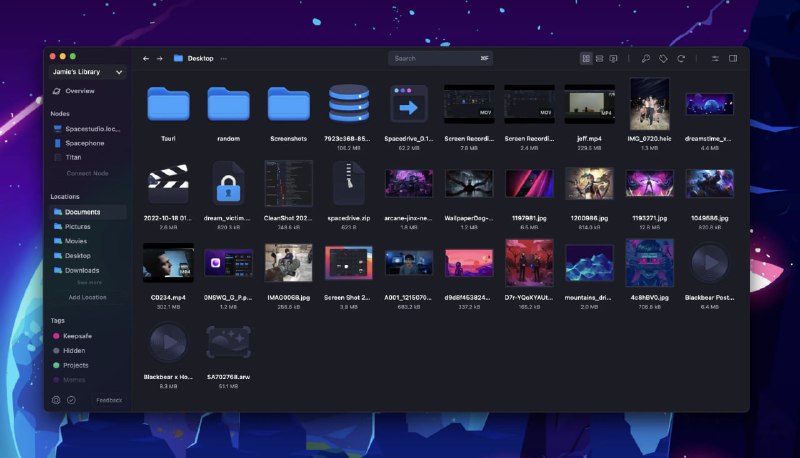 一款颜值颇高且功能丰富的跨平台文件管理器基于 Rust 开发，提供安全且直观的文件管理体验，能够结合云端储存和离线硬盘的存储容量和处理能力，打造个人分布式云