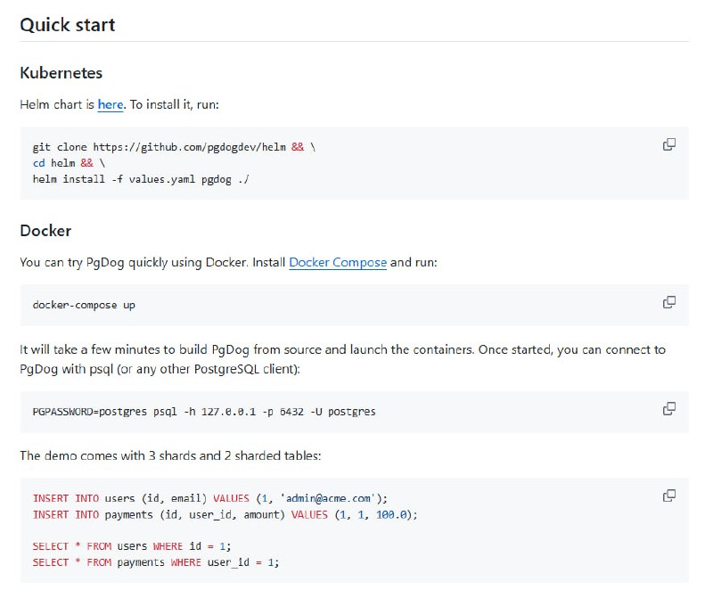 pgdogdev/pgdog：为PostgreSQL提供水平扩展和自动分片的高效解决方案