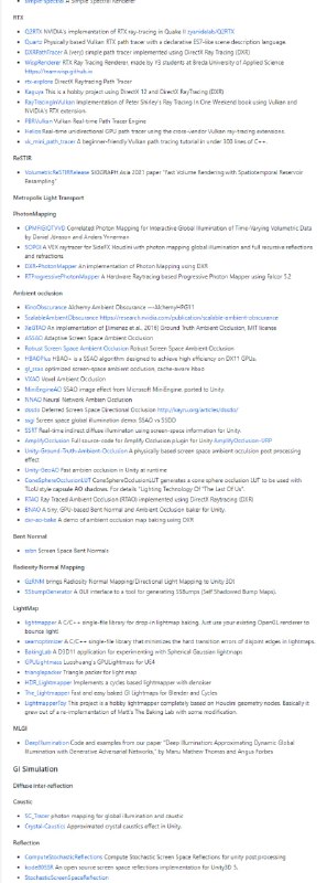 OpenGraphic：图形引擎/游戏引擎开源资源列表OpenGraphic：图形引擎/游戏引擎开源资源列表