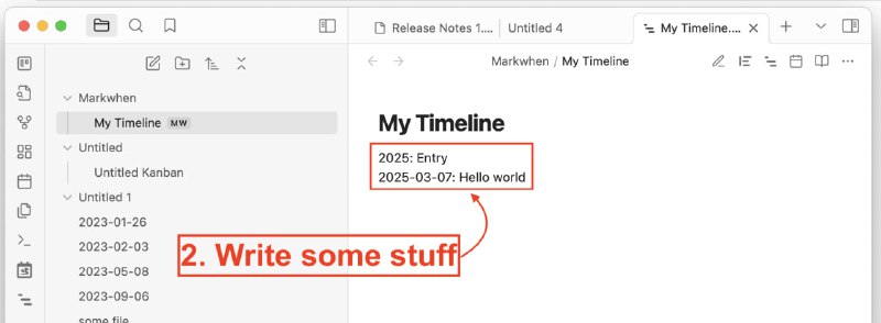 一款集成Markwhen功能的Obsidian笔记插件，让你能够使用Markwhen语法创建时间线，增强笔记的可视化和组织能力Markwhen Obsidian Plugin | #插件 #Obsidian一款集成Markwhen功能的Obsidian笔记插件，让你能够使用Markwhen语法创建时间线，增强笔记的可视化和组织能力Markwhen Obsidian Plugin | #插件 #Obsidian