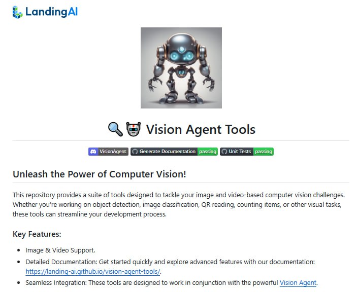 一套计算机视觉工具，用于解决图像和视频相关的问题，如物体检测、图像分类等，释放计算机视觉的强大能力，轻松应对图像和视频中的各种视觉任务