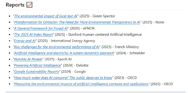 Awesome AI Efficiency：AI效率全景指南，助力打造更快、更小、更环保的智能系统🌿• 涵盖量化、剪枝、缓存、蒸馏、分解、编译、多参数微调、推理优化等核心技术  • 结合专用硬件与训练加速，提升模型执行速度，降低能耗与成本  • 深度解读AI能耗现状：单次查询能耗高达3-40Wh，1亿用户每天发起10亿次请求，背后环境代价惊人  • 多维度工具集成：Pruna、TensorRT、ONNX、Code Carbon等，助力模型压缩与绿色计算  • 丰富资源库：论文、报告、文章、博客、书籍、课程全覆盖，追踪行业最新进展与最佳实践Awesome AI Efficiency：AI效率全景指南，助力打造更快、更小、更环保的智能系统🌿• 涵盖量化、剪枝、缓存、蒸馏、分解、编译、多参数微调、推理优化等核心技术  • 结合专用硬件与训练加速，提升模型执行速度，降低能耗与成本  • 深度解读AI能耗现状：单次查询能耗高达3-40Wh，1亿用户每天发起10亿次请求，背后环境代价惊人  • 多维度工具集成：Pruna、TensorRT、ONNX、Code Carbon等，助力模型压缩与绿色计算  • 丰富资源库：论文、报告、文章、博客、书籍、课程全覆盖，追踪行业最新进展与最佳实践