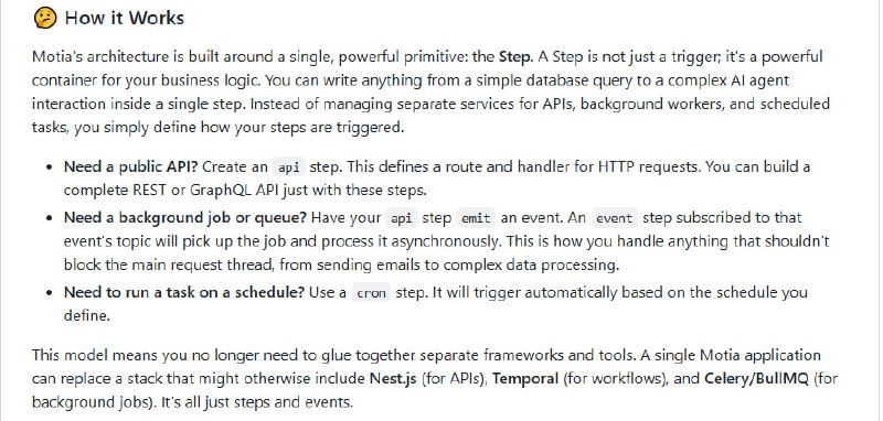 Motia：AI Agents的缺失后台，一站式统一后端框架，整合API、后台任务、事件与智能代理，轻松构建复杂工作流