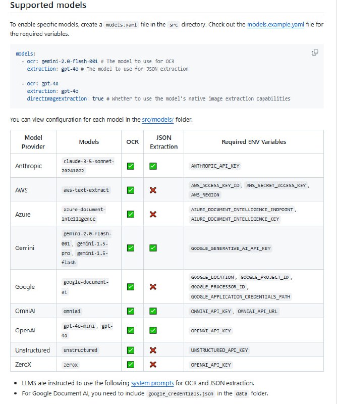 一个强大的OCR基准测试工具，帮助你快速评估不同多模态模型的OCR和数据提取能力，轻松找到最适合你的模型