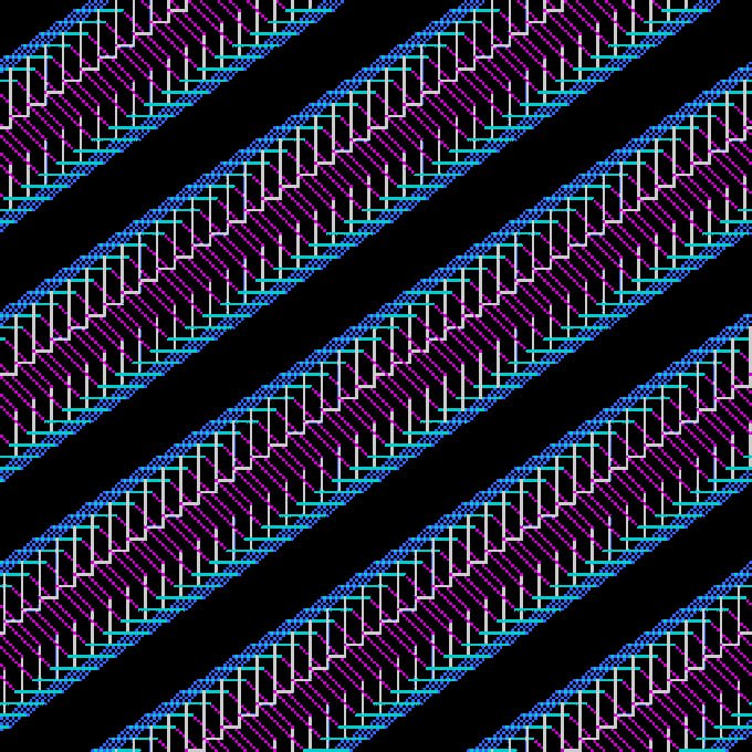 CFR[]：仅5个字符的新绘图语言 | 项目地址只用五个字符，就能完成一幅像素画的绘制