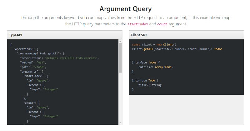 typeapi.org：为代码生成优化的 OpenAPI 替代方案typeapi.org：为代码生成优化的 OpenAPI 替代方案