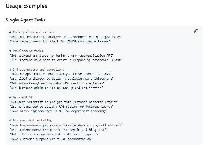 Claude Code Subagents Collection：专为开发者打造的 44 个生产级 AI 子代理，覆盖从架构设计到运维优化、语言专家、数据分析及业务营销的全链路支持